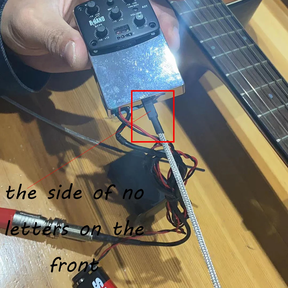 Звукосниматель для гитары B-Band пьезоэлектрический B Band адаптеры акустической 100%