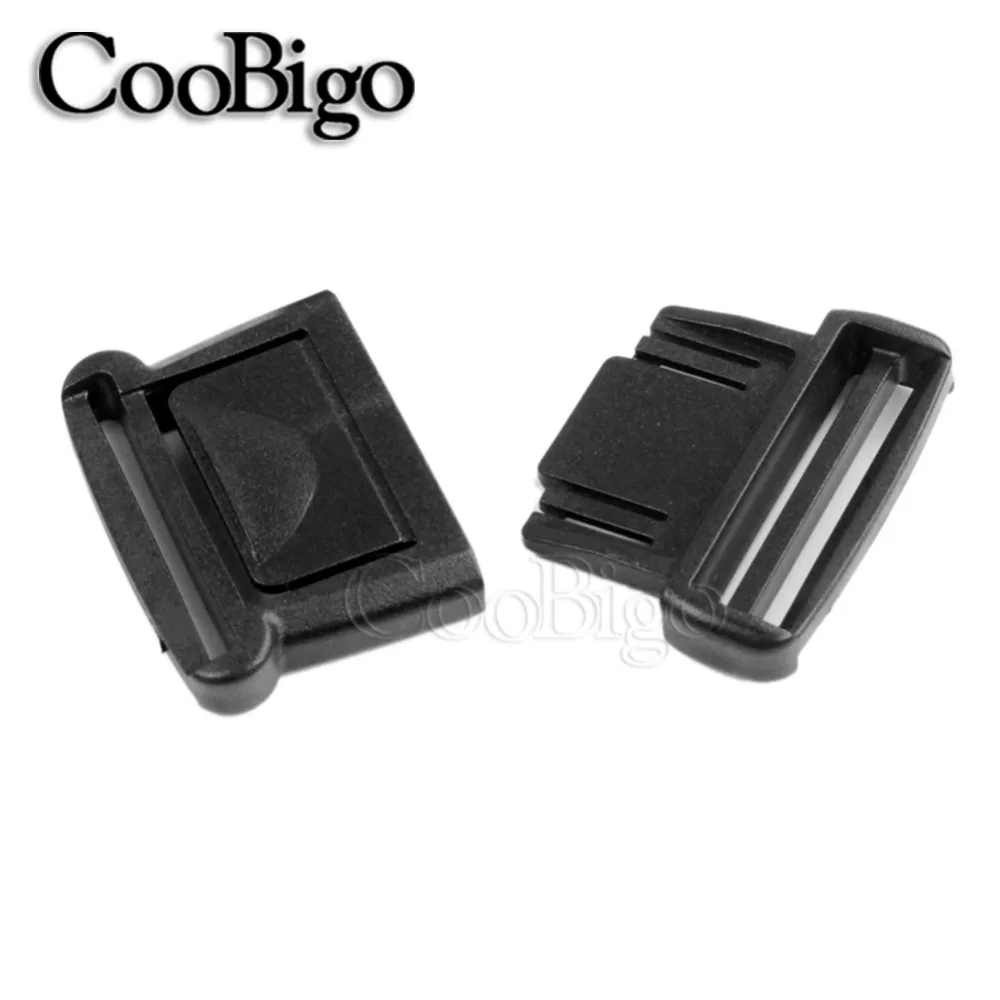5 шт. черная пластиковая Центральная боковая съемная пряжка 25 мм 32 38 для активного