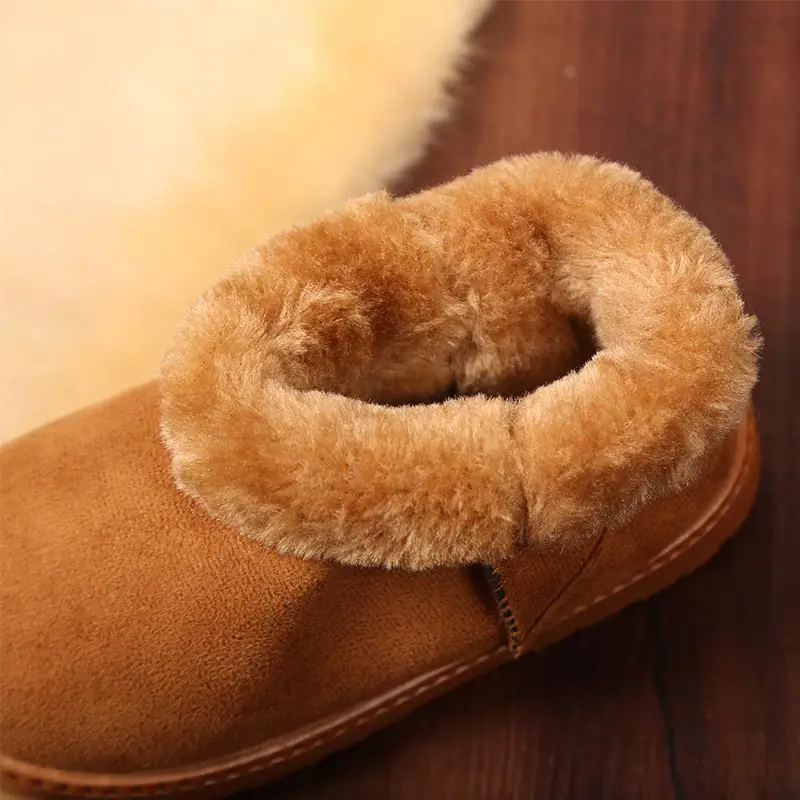 Зимние сапоги CUZULLAA для мальчиков и девочек детские зимние детская обувь с мехом