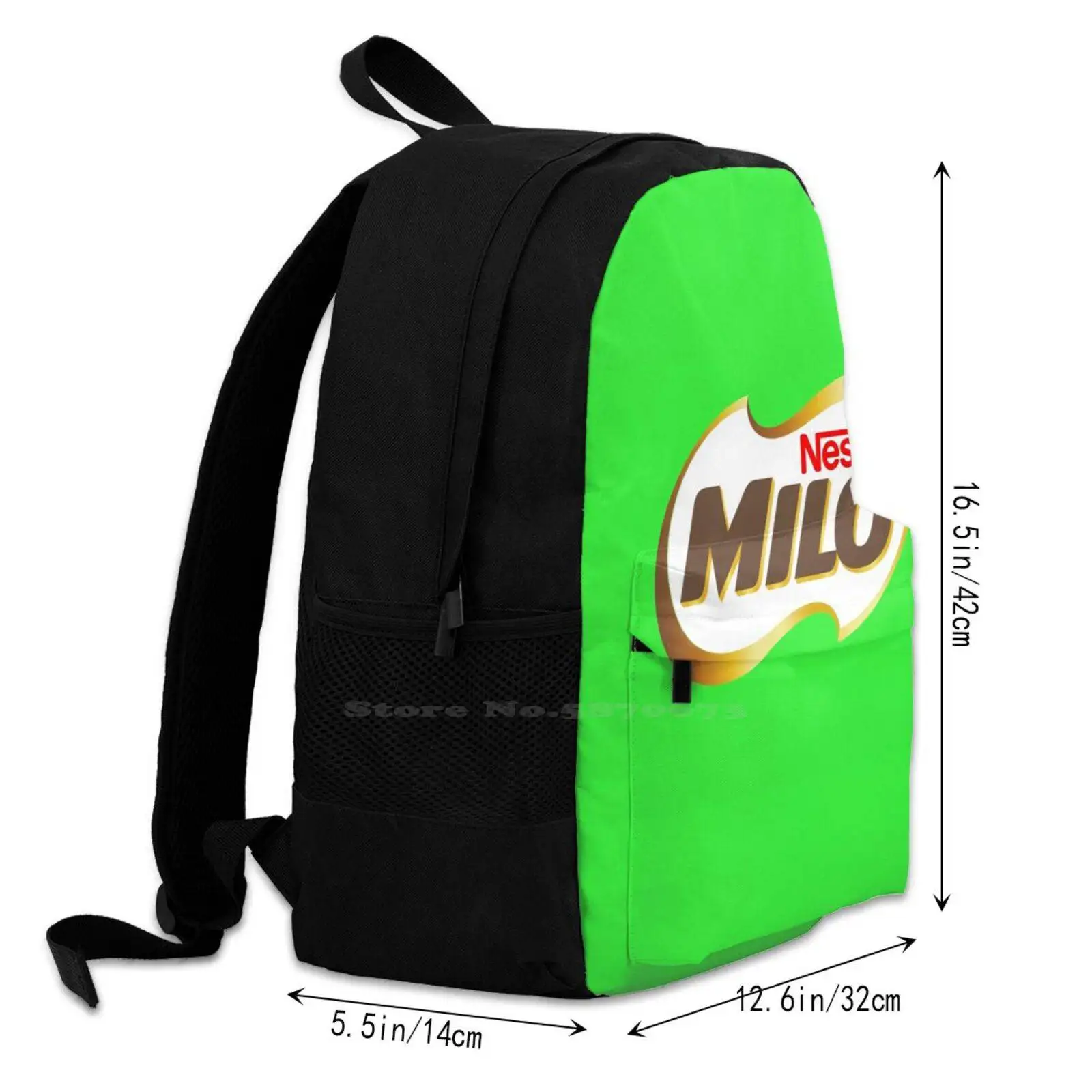 Детский рюкзак с 3D-принтом Nestle Milo повседневная сумка детские футболки | Багаж и