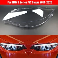 car headlight cover for bmw 2 series f22 coupe 2014 2015 2016 2017 2018 2019 2020 headlamp lens replacement auto shell