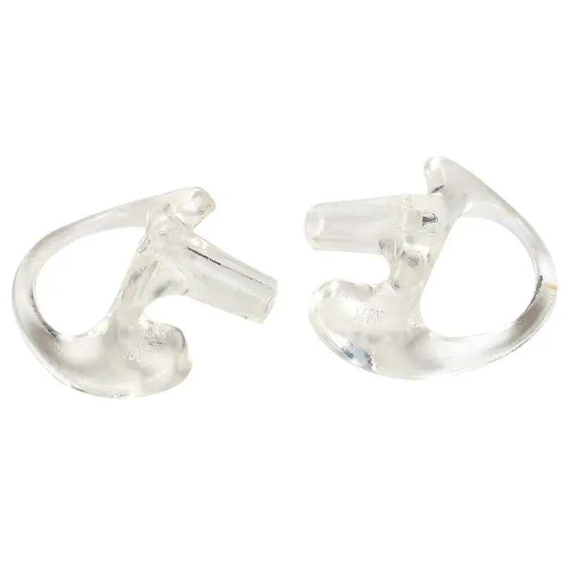 2х Ушная вставка форма для ушей радио акустическая катушка трубка|Аксессуары