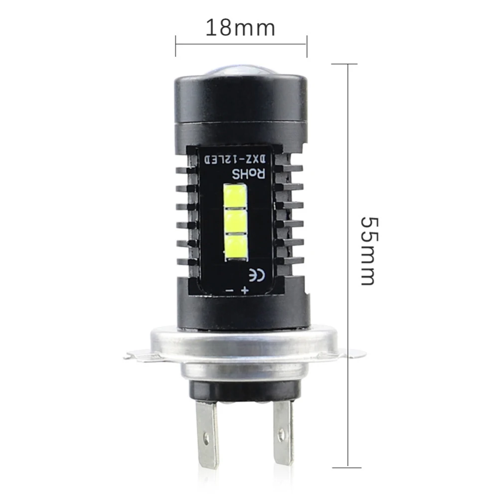 2PCS 12LED 60W LED Headlight Bulb Running Light Fixture H7 H8 H9 H11 Auto Replacement Parts Car Accessories | Автомобили и