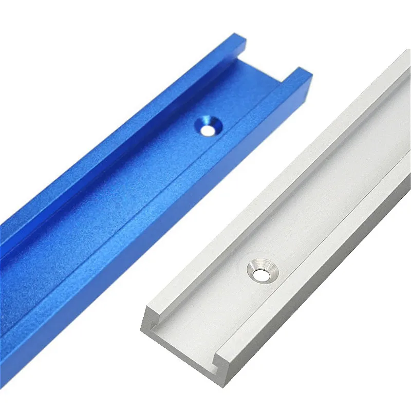 

Aluminium Alloy T-track Slot Miter Track Jig Fixture for Router Table Bandsaws Woodworking DIY Tool Length 300/400/500/600/800MM