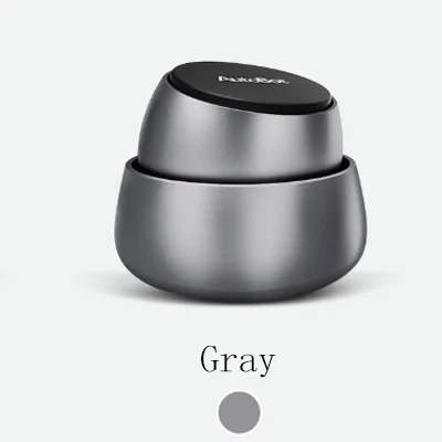 Grey Магнитный автомобильный держатель для телефона Xiaomi Mijia AutoBot Q, Интегрированный алюминиевый процесс, вращение на 360 градусов без сигнала - Цвет: Grey