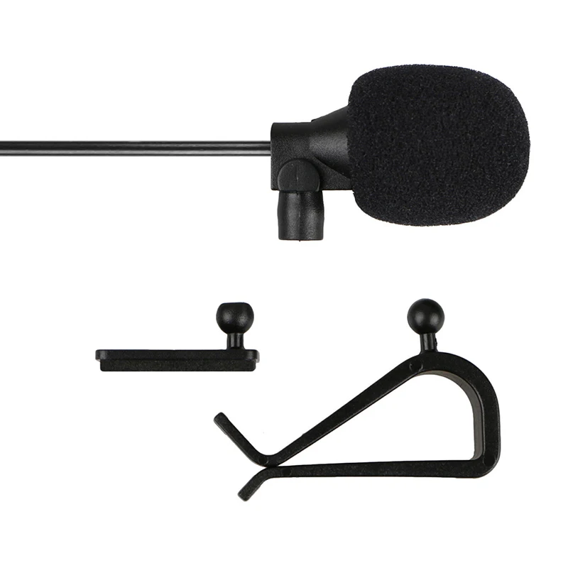 3m Long Professionals Car Audio Microphone 3.5mm Clip Jack Plug Mic Stereo Mini Wired External For Auto DVD Radio | Электроника