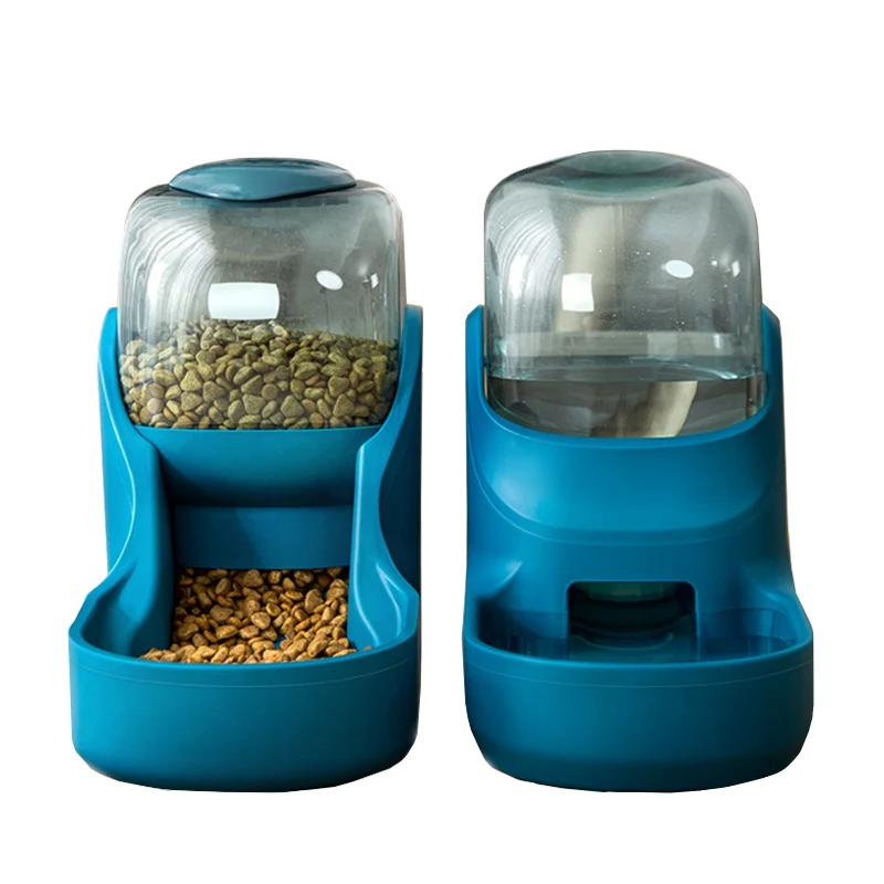 

Pet Supply 1.5KG Bottle Kitten Bowls Slow Food Feeding 3.8L Pet Dogs Cat Automatic Feeder Bowl for Dogs Drinking Water Supplies