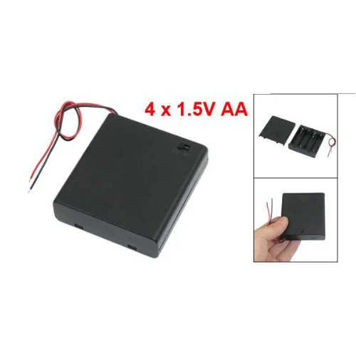 ВКЛ./ВЫКЛ. Переключатель 5 &quotпровод держатель батареи Коробка Чехол для батарей