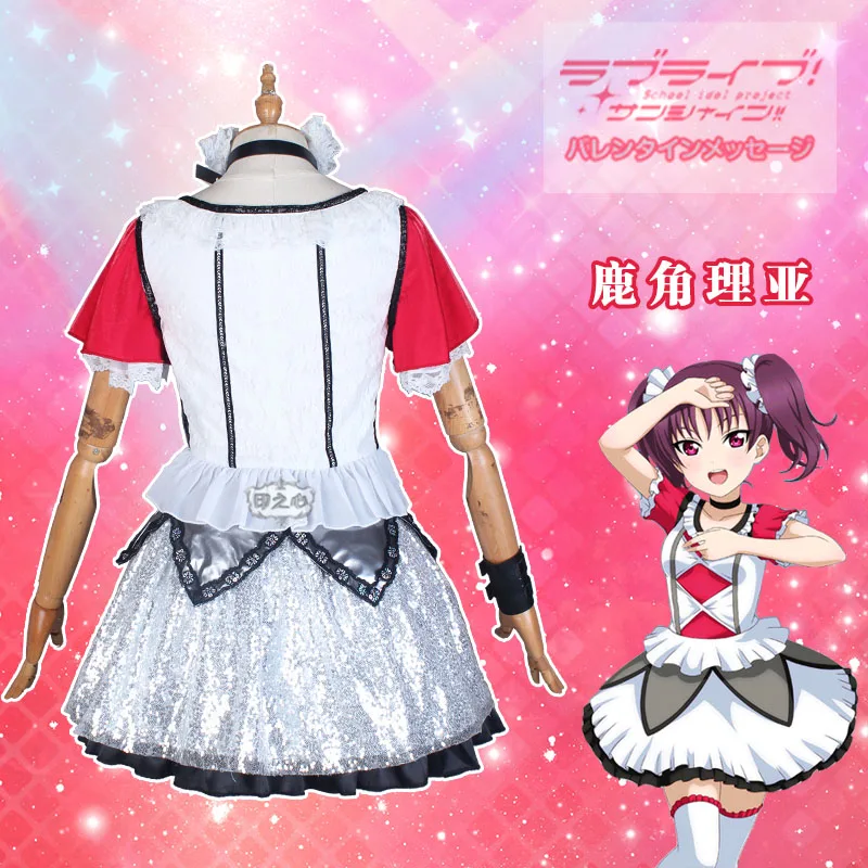 Аниме! LoveLive!Sunshine Saint Snow Kazuno Leah красивая форма косплей костюм сценическое