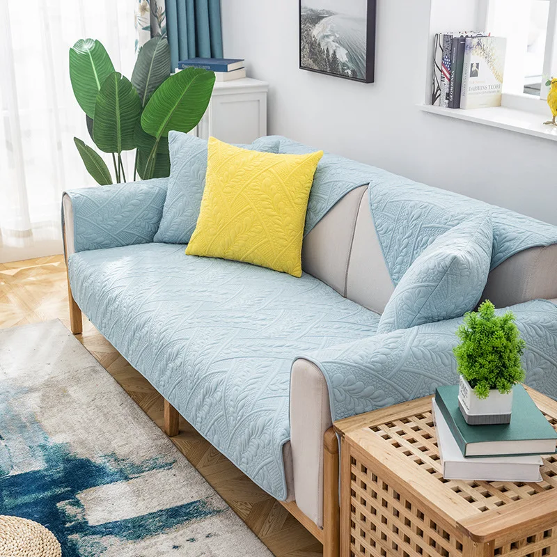 

Thicken Plush Sofa Cover European Universal Sofa Towel Cover Slip Resistant Couch Cover Sofa Towel for Living Room Decor