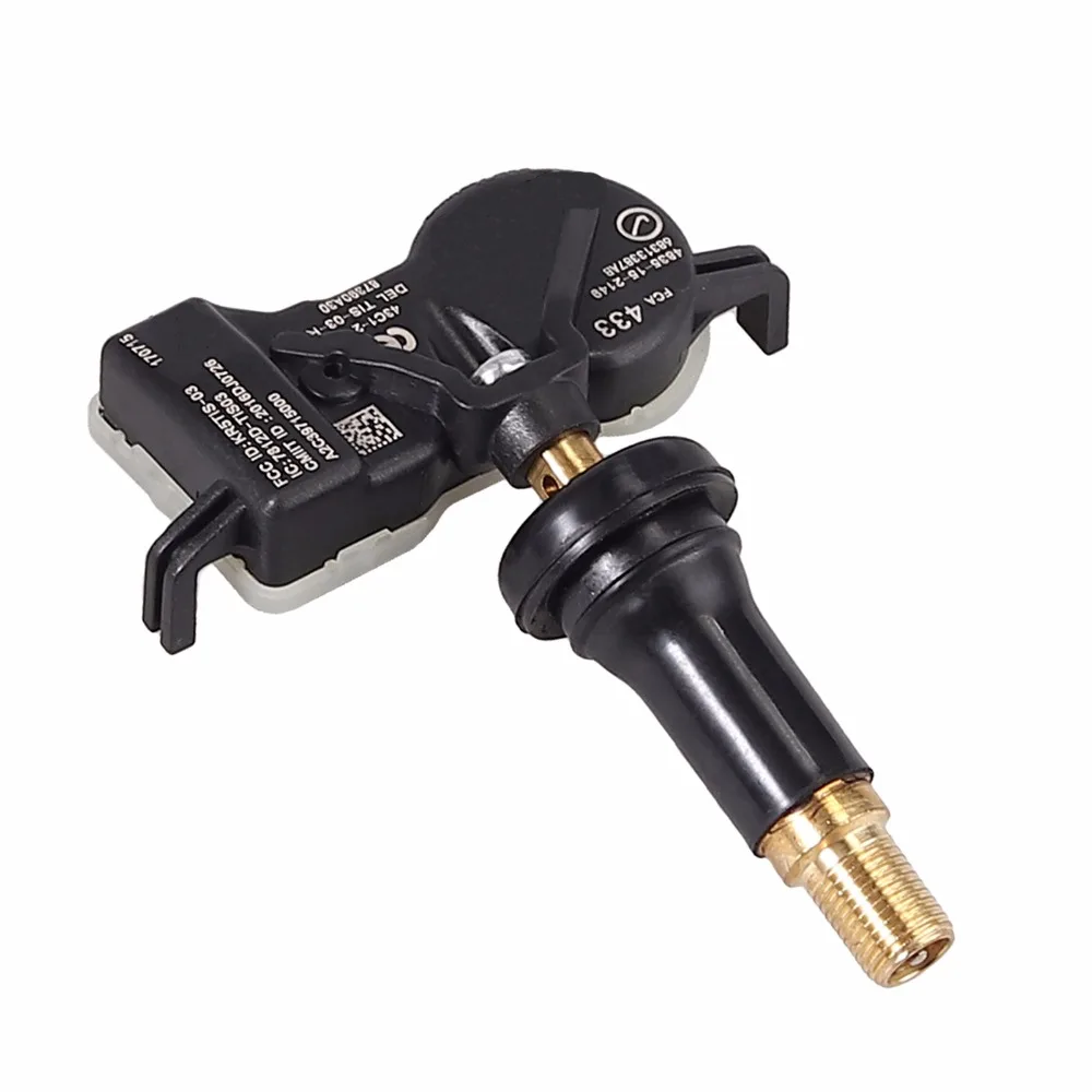 Автовыход для 4 шт. TPMS датчик давления в шинах для 68313387AB 433 МГц датчик контроля давления в шинах