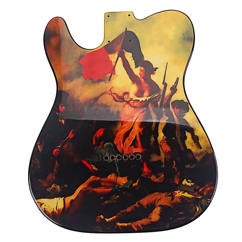 2 блока в 1 деревянный комбинированный Корпус для гитары американская Алдер