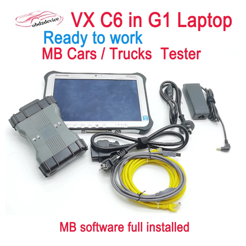 

WiFi MB Star C6 car Diagnosis tool V06/2022 Software activated well in laptop FZ G1 wifi DOIP star C6 test more new cars trucks