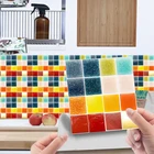 10 шт., водонепроницаемые наклейки для мозаичной плитки