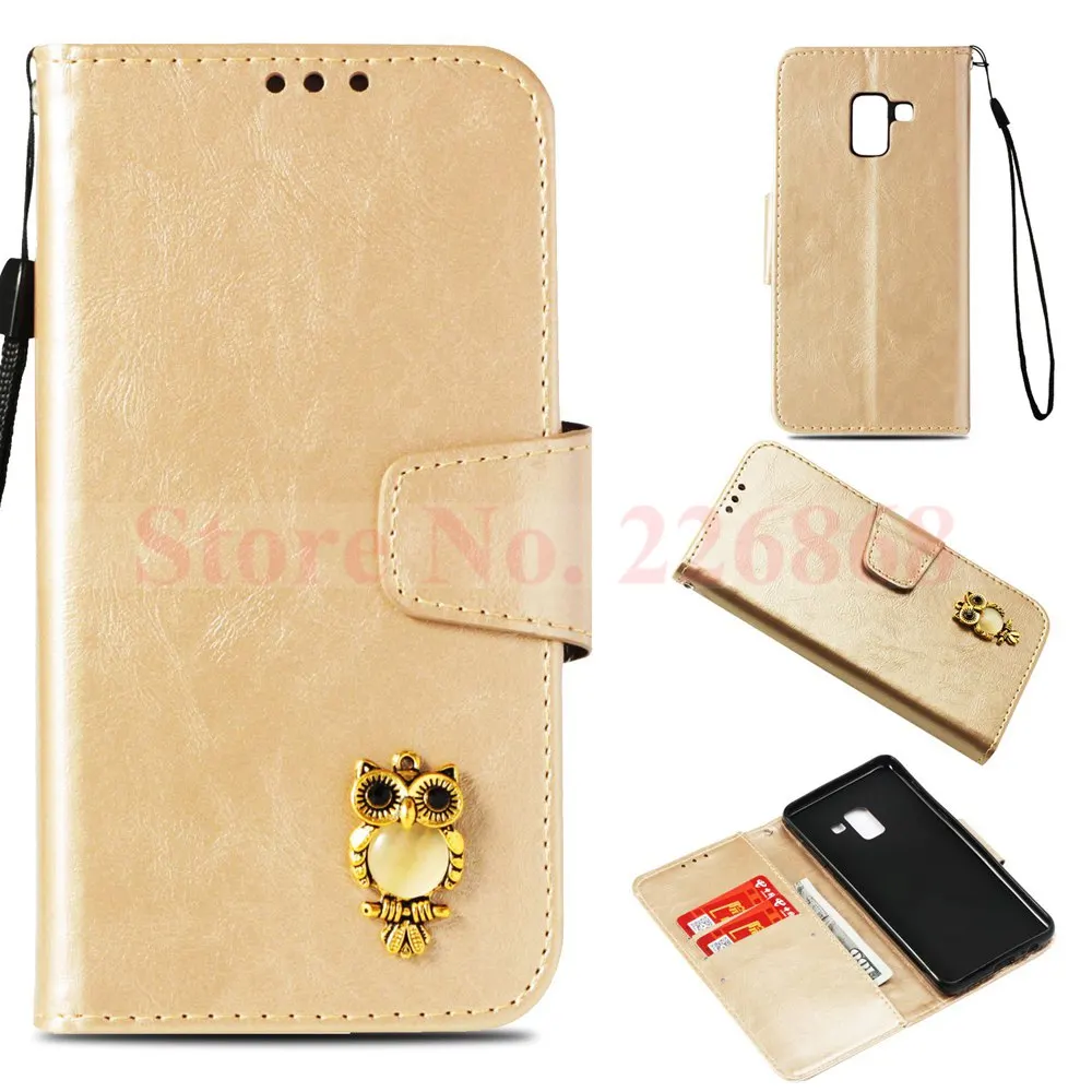 Cases Emboss Flower Pattern Leather Silicone Wallet Flip Case For A8 (2018) PLUS | Мобильные телефоны и аксессуары