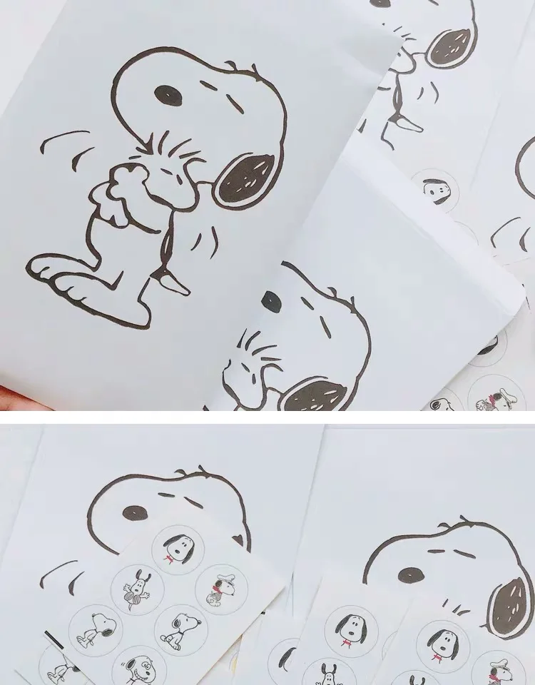 2шт конверт Peanuts Rogue Dog новые крафт-белые однотонные вечерние сумки для сбора карт сумка Битти Пакет подарочный пакет из крафт-бумаги