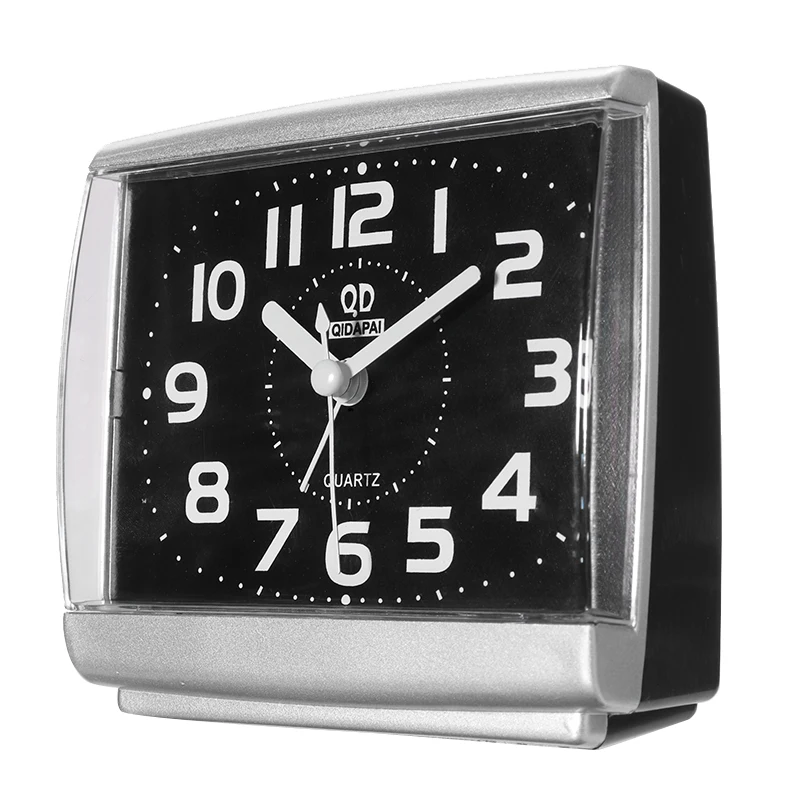 Минималистичный легко читаемый будильник прикроватный стол для путешествий