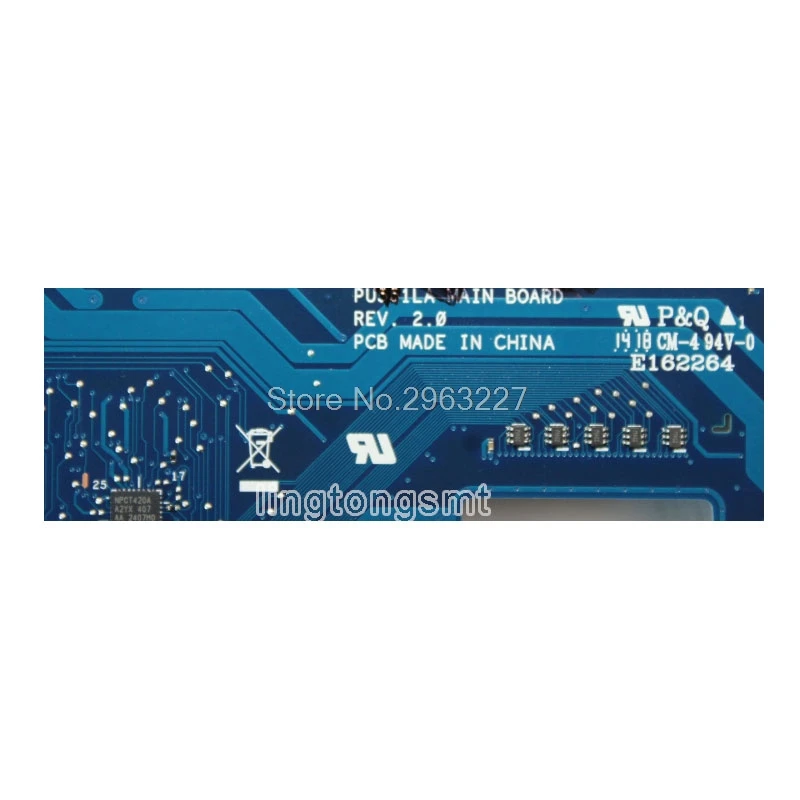 

Laptop motherboard For Asus PU551LA PRO551L PU551L PU551LA PU551LA rev 2.0 i5-4210U Mainboard 100% tested