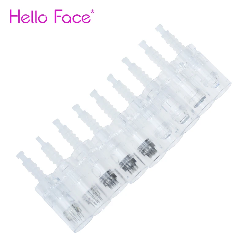 Derma Needle Cartridge Bayonet 9 12 24 36 42 Pin Nano Micro Needling Fits on Dr Pen Ultima M5 M7 N2 MYM | Красота и здоровье