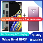 Оригинальный дисплей 6,4 ''Super AMOLED для Samsung Galaxy Note9 Note 9, сенсорный экран с дигитайзером в сборе N9600 N960F LCD