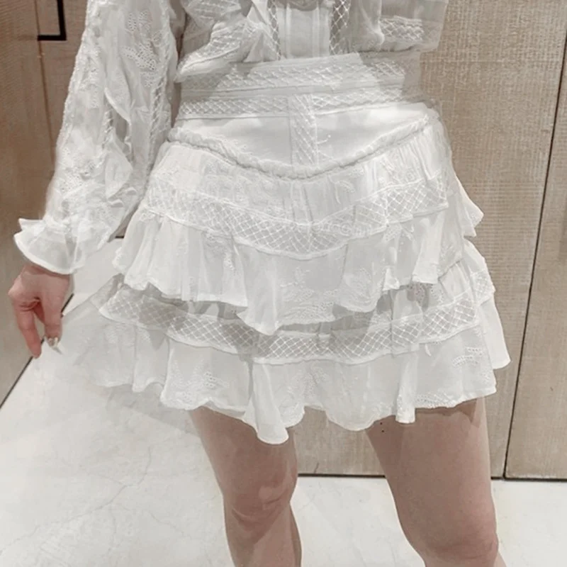 

Женская хлопковая юбка, однотонная Свободная Повседневная элегантная юбка, T1077, лето 2021