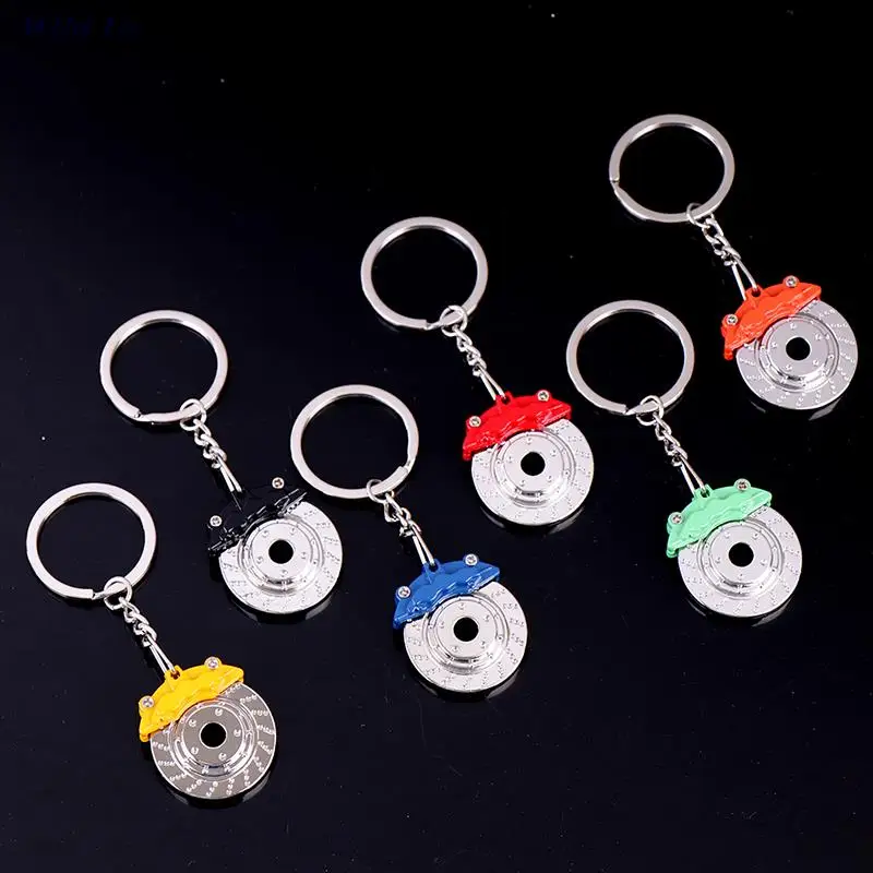 

3D Part Metal Brake Disc Model Creative Hot Car Accessories Unique Durable Waist Hanging Model Keychainift 1 Pcs