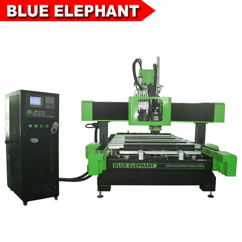 Синий слон 1530 PTP cnc тип PTP cnc сверлильный и режущий маршрутизатор автоматический сменный инструмент с расточной головкой