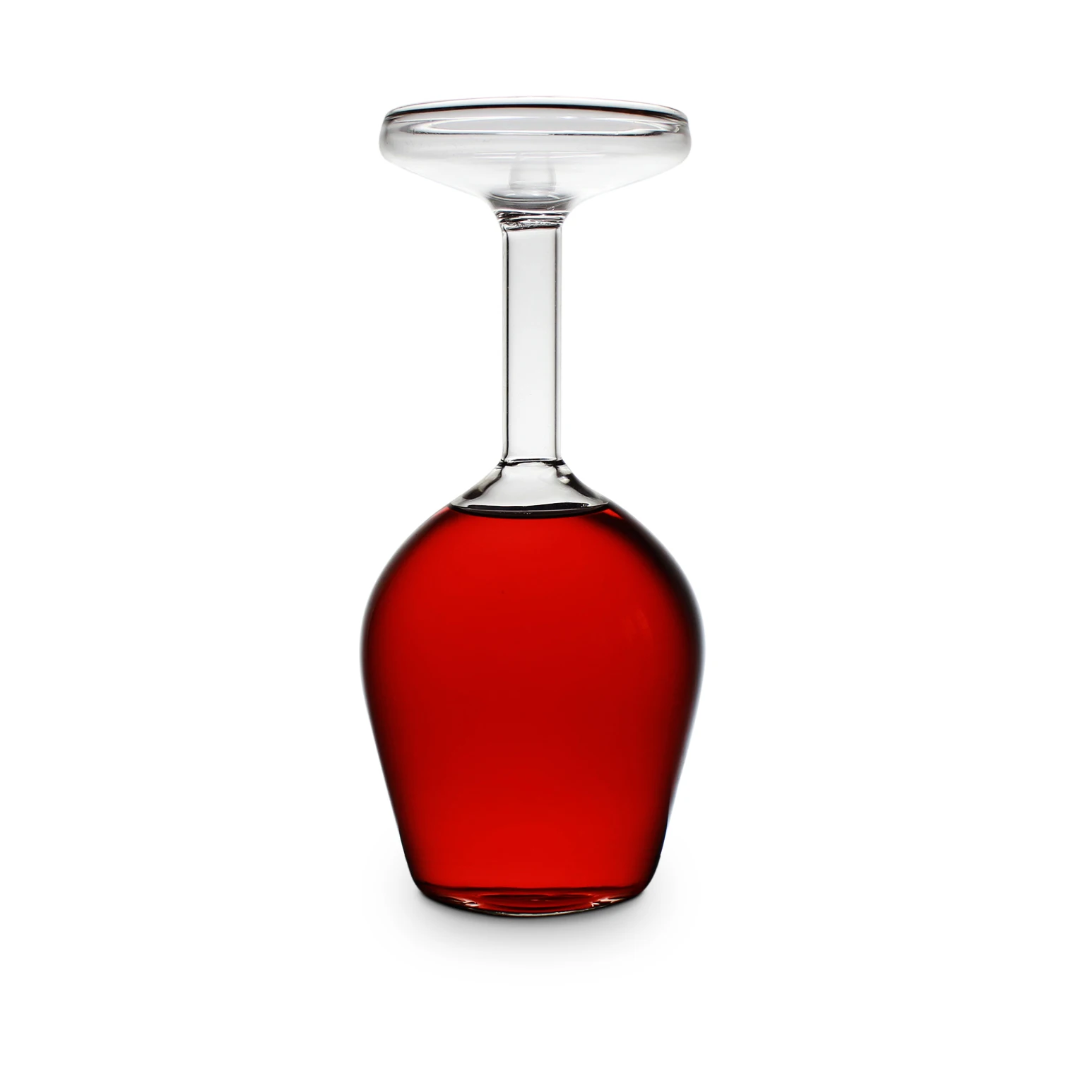 Personality Creative Inverted Red Wine Glass Large Upside Down Goblet for Party Wedding Flutes Bottle Home Use | Дом и сад