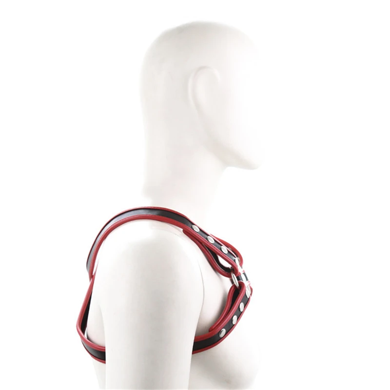 Эротическая секс одежда Фетиш мужские кожаные ремни сексуальные сексуальное