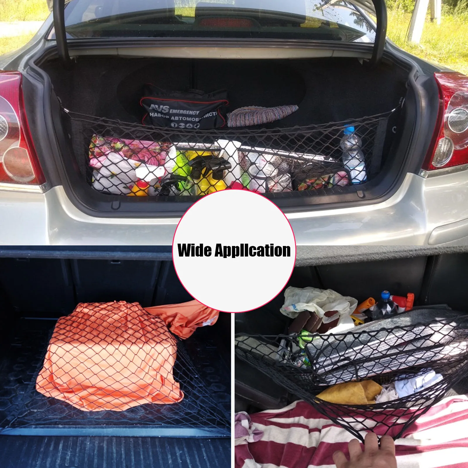 Нейлоновая сетка для задней БАГАЖНИКА АВТОМОБИЛЯ грузовая сеть Toyota Camry Hybrid 2018 2019