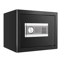 electronic safe box mini lockable money cash storage steel safes passwordkey security box jewelry money bank storage case