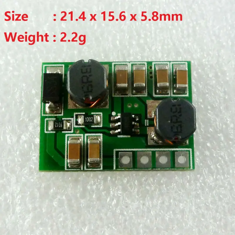

DD2412SA_5V*2 2 in 1 DC 3V 3.3V 3.7V 6V 9V 12V to 5V DC Boost-Buck Converter Power Supply Module for Arduino UNO Nano DUE AVR S