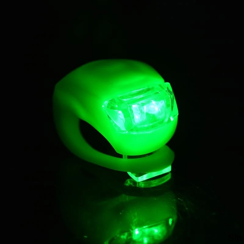 Большая распродажа минисветильник фонарь силиконовый велосипедный переднее и