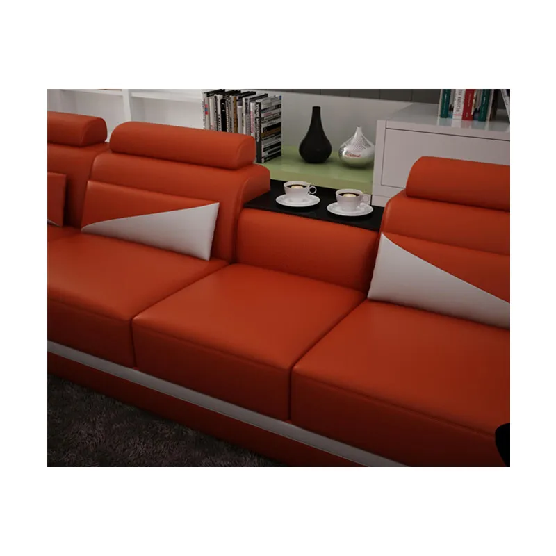 Большой двойной шезлонг диван наборы современный u-образный секционный угловые