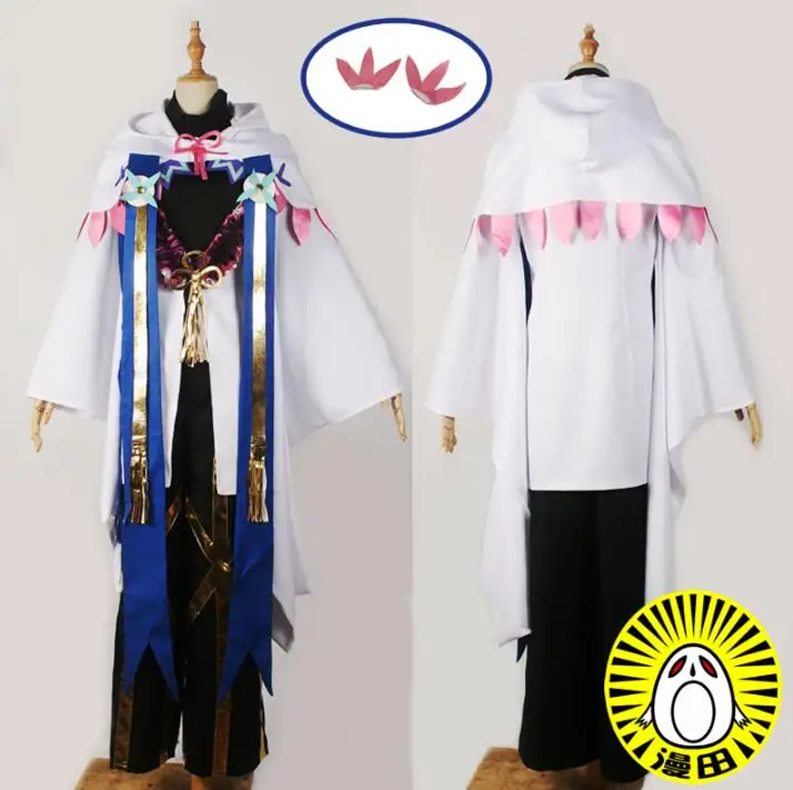 Изготовленные на заказ наборы Fate/Grand Order FGO Merlin костюмы для косплея|Костюмы аниме| |