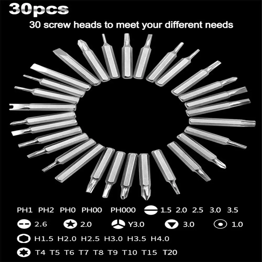 31 в 1 Набор Магнитных отверток набор инструментов для ремонта мобильного