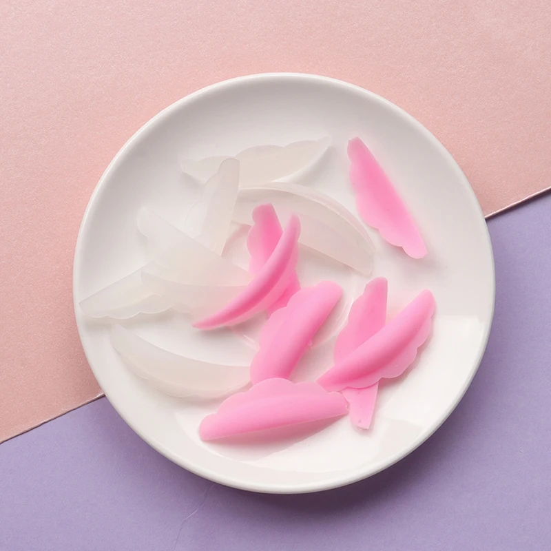 

5 Pair Perm eyelash pad Silicone Protection Pads Eyelash Extension Lifting Curler Shield Patch women Makeup tools