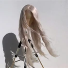 Длинные волнистые парики блонд #60, синтетический, для повседневной носки, парики с детскими волосами натуральный парик