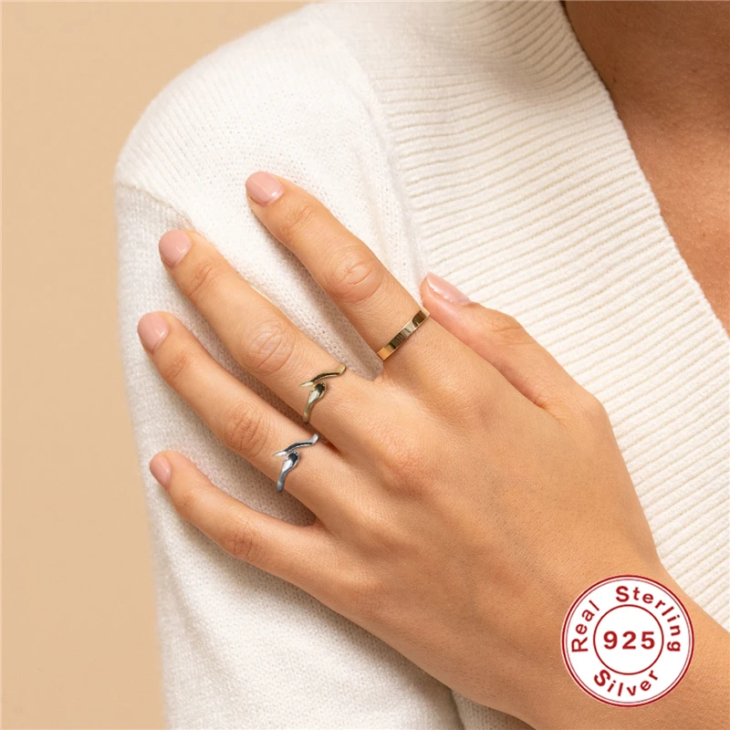 Винтажное женское кольцо ROXI в виде змеи регулируемое открытое животного