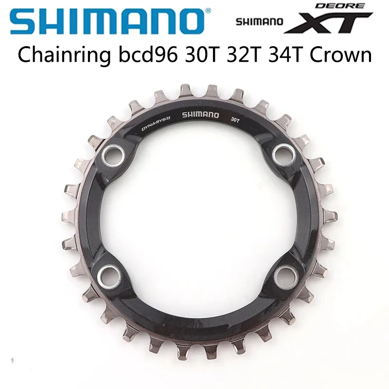 Велосипедная цепь Shimano XT SM CRM81 M8000 96BCD bcd96 широкое и узкое кольцо для горного