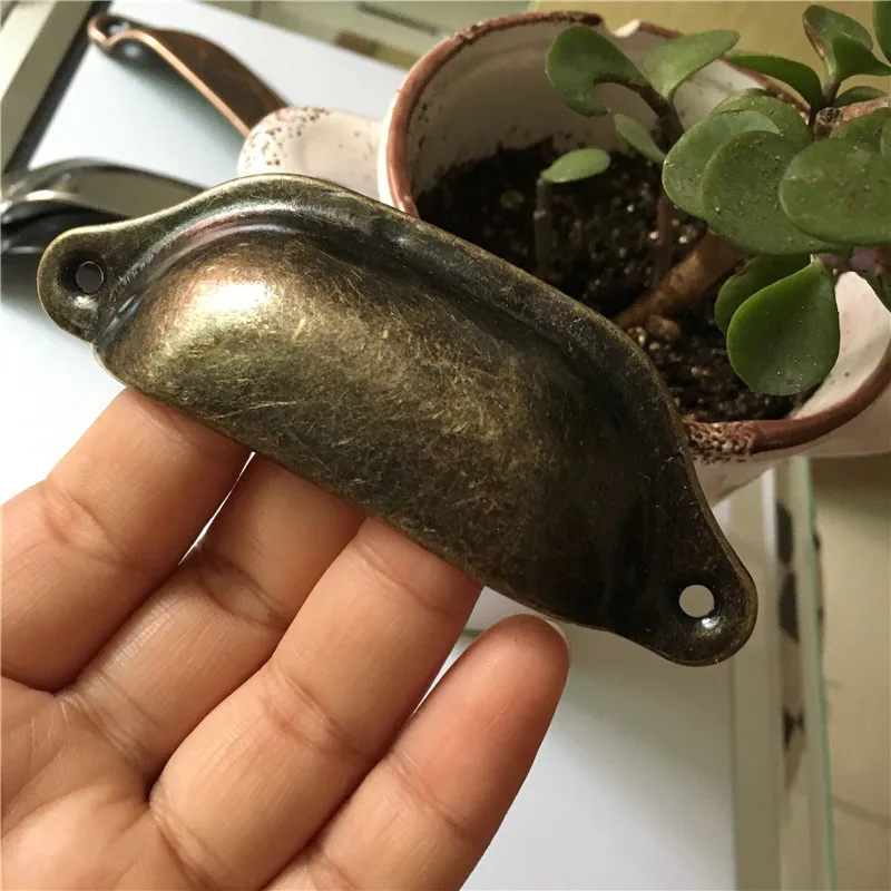 6 шт 97 мм Ретро Металл для ящика кухонного шкафа дверные ручки мебельные