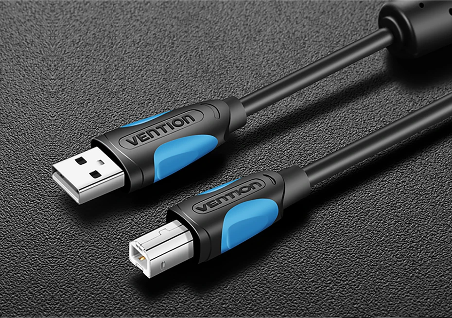 Vention USB 2,0 кабель для печати USB 2,0 type A Male To B Male Синхронизация данных сканер USB кабель для принтера 1 м 2 м для принтера hp Canon Epson