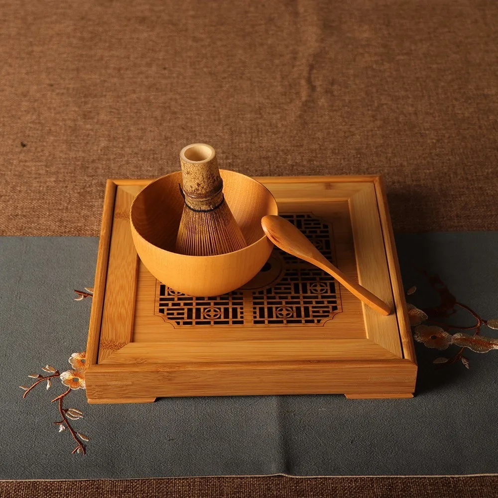 Японский Церемония Бамбук Matcha практический порошок венчик 80 100 Чай щетка Chasen