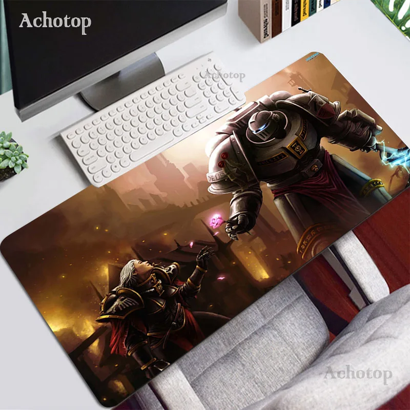 

Space Marine 40k Extended Rubber Mouse pad Large Mouse Mat Desk Mats keyboard for computer Mousepad Gaming Rug for office Gaming