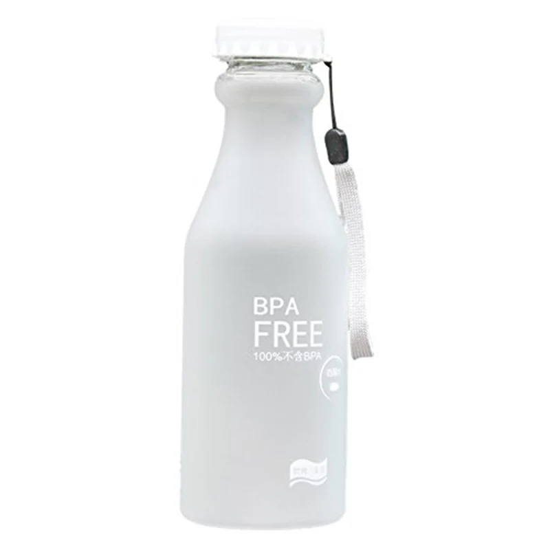 Экологичная прочная Матовая бутылка для газировки 550 мл уличные спортивные