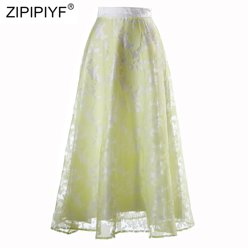 

Korean Fashion Woman Skirts 2021 Women's Fashion Spring Summer Casual Long Skirts Jupe Longue Femme B254
