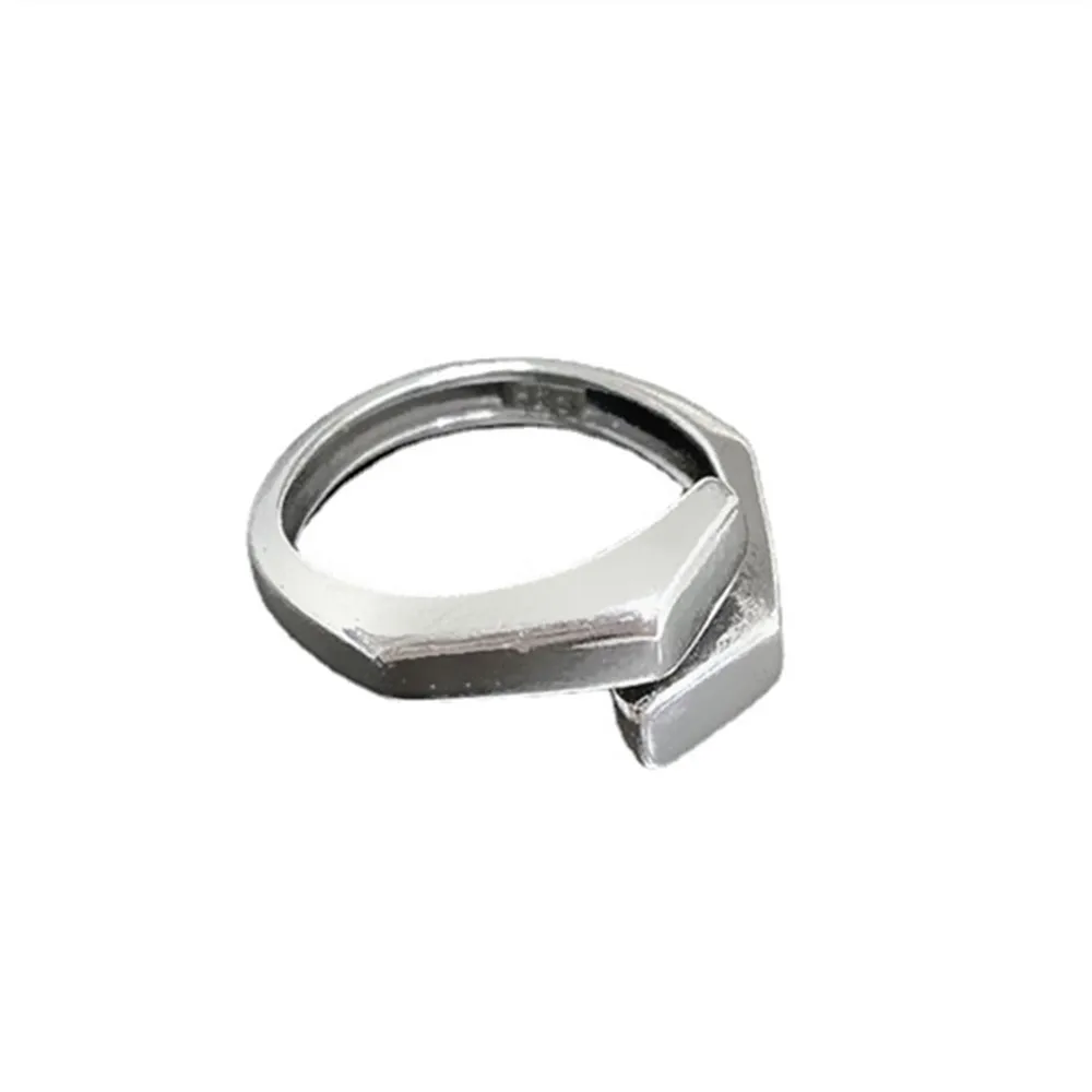 

Korean Fashion Personality Glossy Diamond Ring Women Old Retro Diamond Cross Opening Women's Ring Jewelry Wholesale