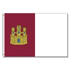 Флаг Штата Кастилия Ла-Манча, флаг Испании г., 3x5 футов, 150x90 см