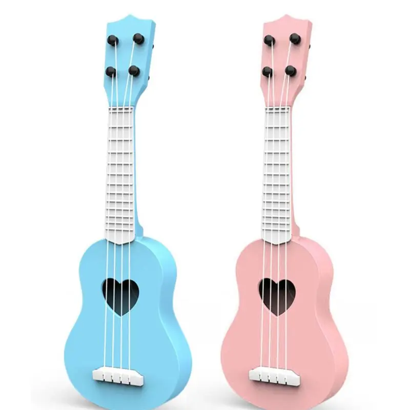 

Acoustic Ukulele 4 Strings Small Guitar Children Playable Simulation Musical Instrument Baby Interest Cultivation Toy