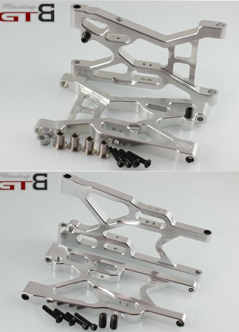 GTB гоночный алюминиевый рычаг подвески набор для 1/5 Rofun LT Losi 5T KMX2 RC грузовик rc